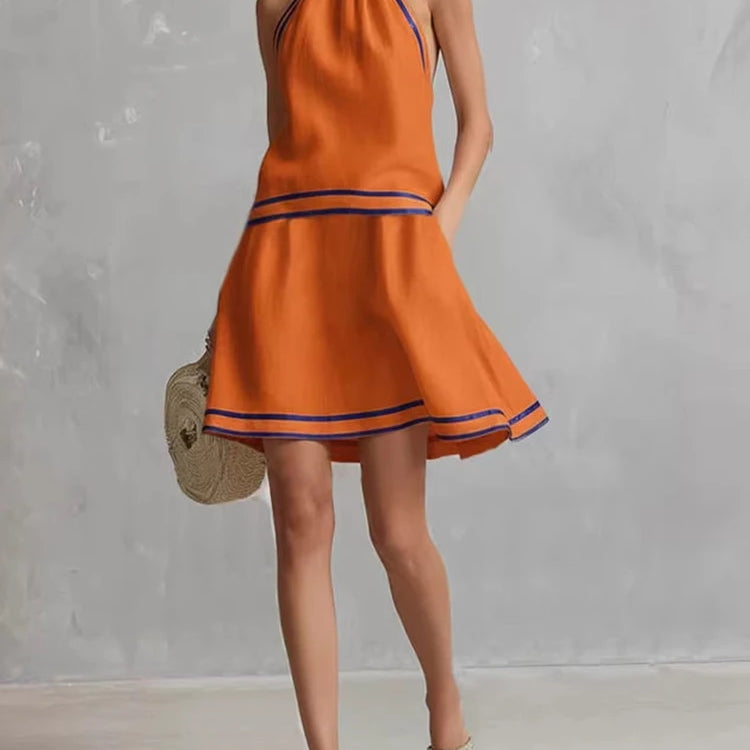 Classic Chic Sleeveless Mini Dress