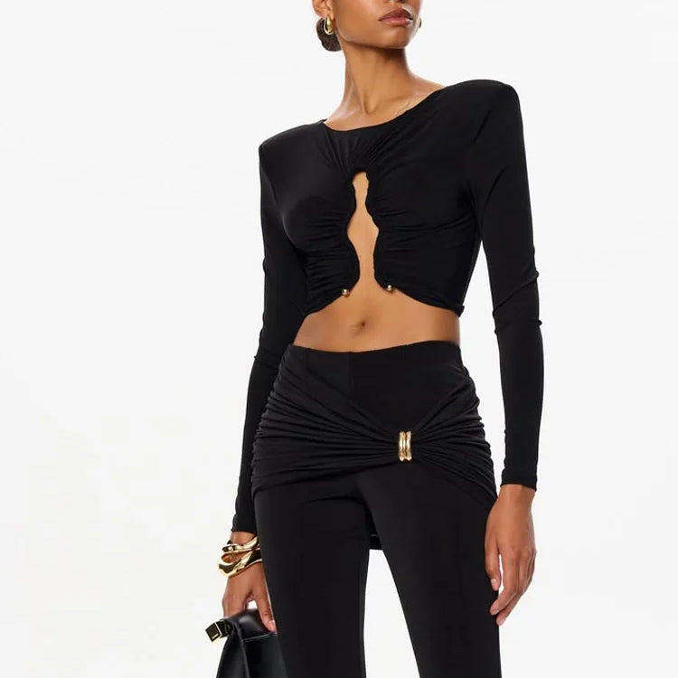 Elegance of Revenge Pants Set