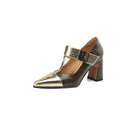 Pointed Toe Chunky Heel Mary Jane Shoes
