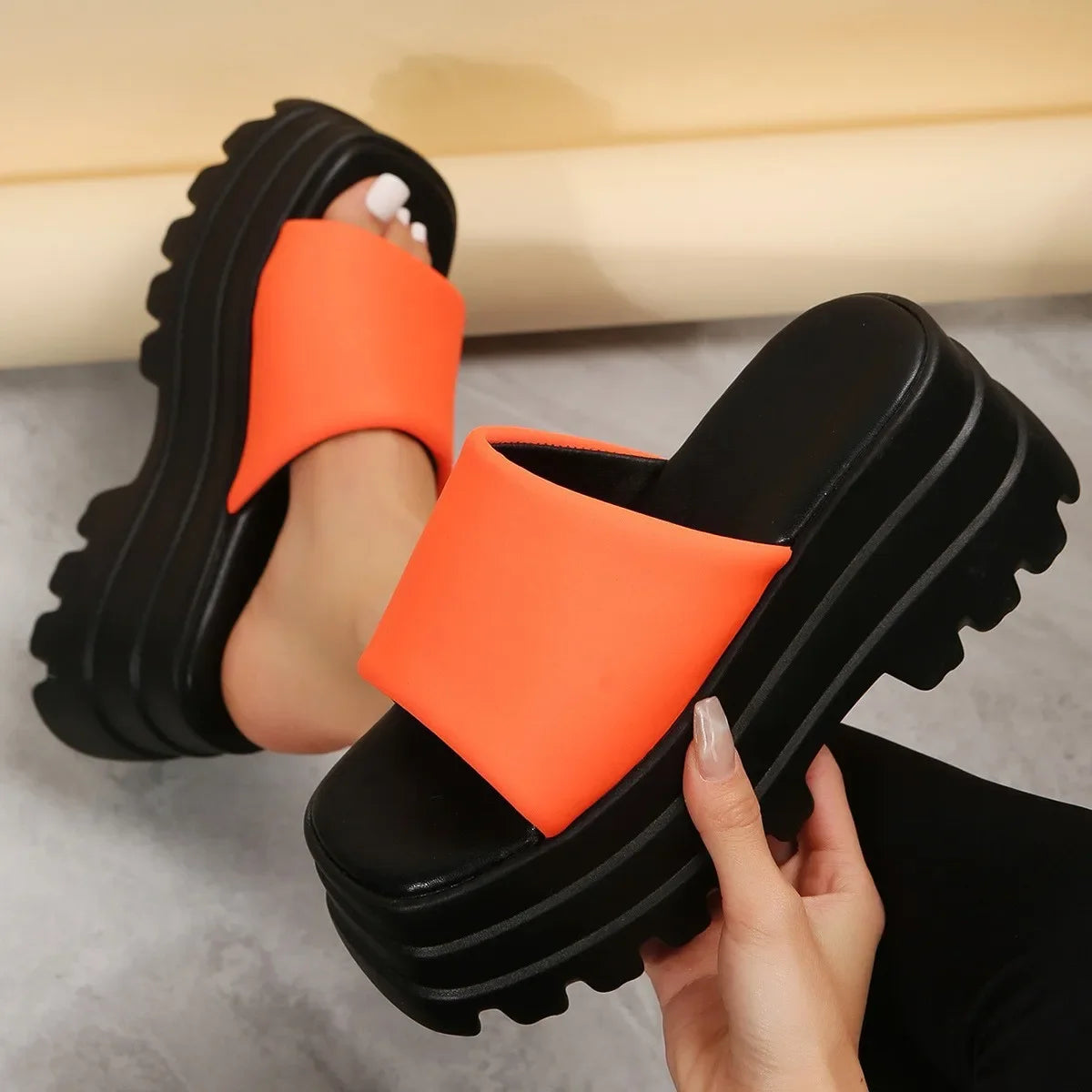 Drama Doll Platform Sandals