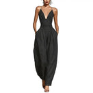 Elegant Backless Wide-Leg Jumpsuit