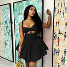 Like A Burning Flame Mini Dress