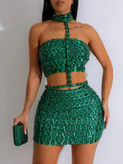 Hand On My Lips Mini Dress