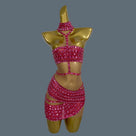 Fade Into Flame Mini Dress