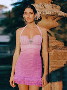 Crystal Dusk Mini Dress