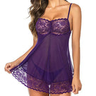 Lace Mesh Sheer Dress Lingerie