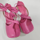 Lace-Up Spilt Toe Pump Shoes