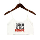 Casual Letter Print Crop Top