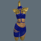 Fade Into Flame Mini Dress