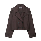 Retro Fold Collar Jacket