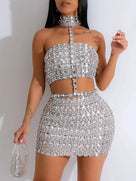 Hand On My Lips Mini Dress