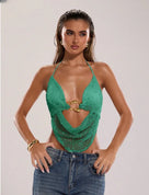 Scent Of Night Crop Top