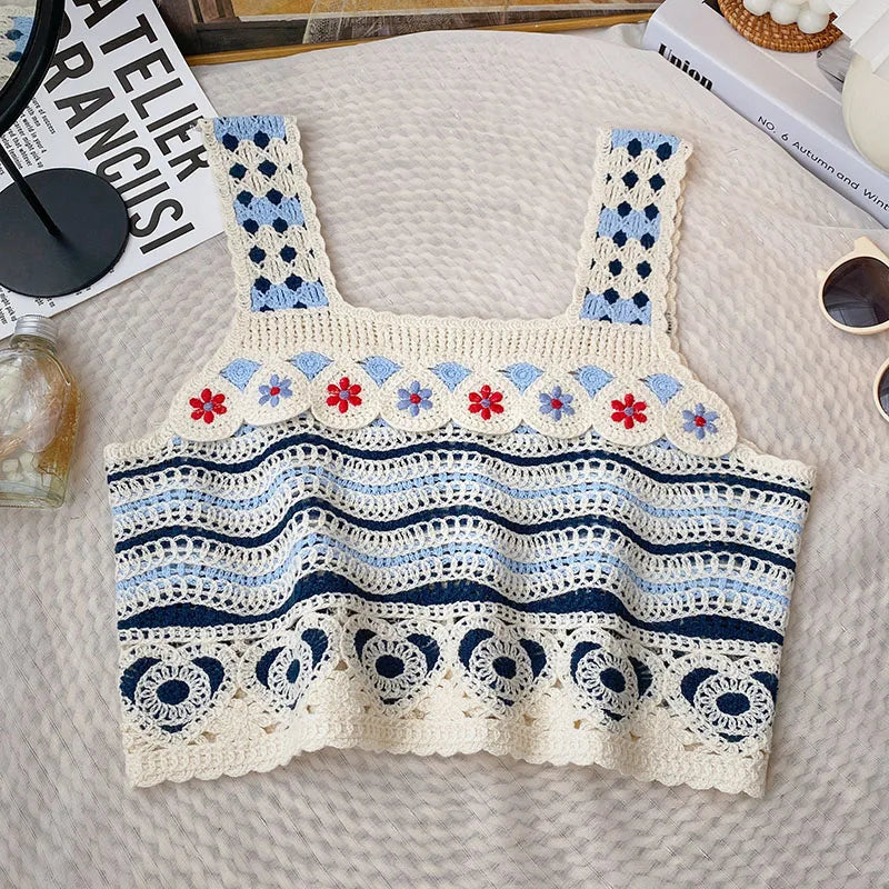 Skyfall In Slow Motion Crop Top