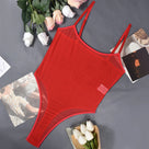 See-Through Tight-Fitting Teddies