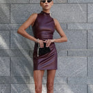 One Track Mind Mini Dress