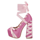 Fallen Angels Chunky Heel Shoes