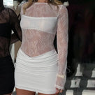 Waking Up To Fantasy Mini Dress