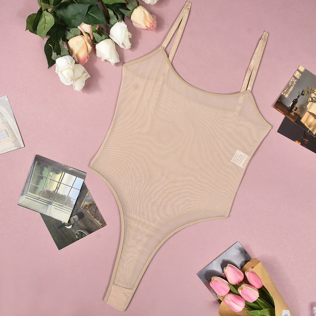 See-Through Tight-Fitting Teddies