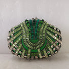 Mosaic Rhinestones Party Clutch Bag