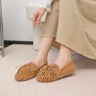 Tassels Round Toe Flat Loafers