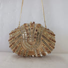 Mosaic Rhinestones Party Clutch Bag