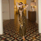 Dangerously Close To Him Maxi Dress