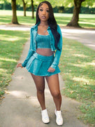 Paint The Sky Skirt Set