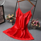 Romantic Lace Patchwork Slip Nightdress