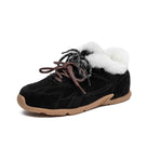 Winter Velvet Fur Flat Sneakers