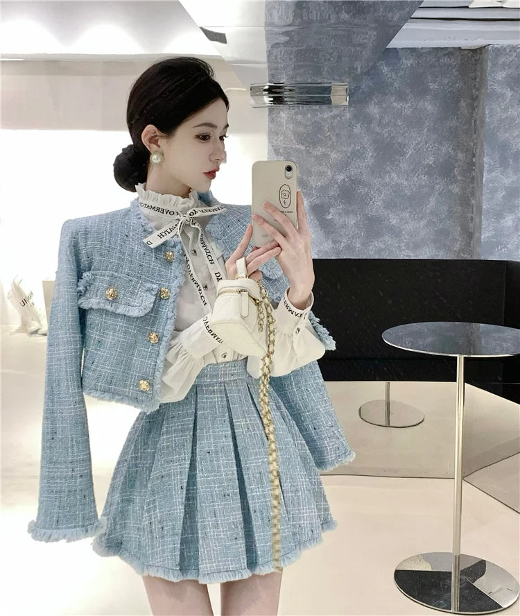 The Sky Looks Dead Skirt Set