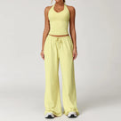 Performance Activewear Solid Pants Set