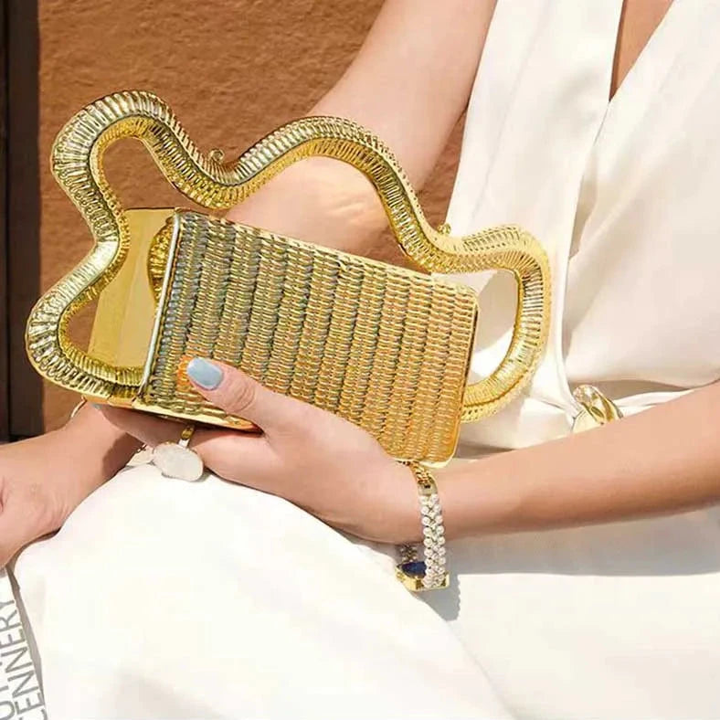 Glam Sparkling Top Handle Bag