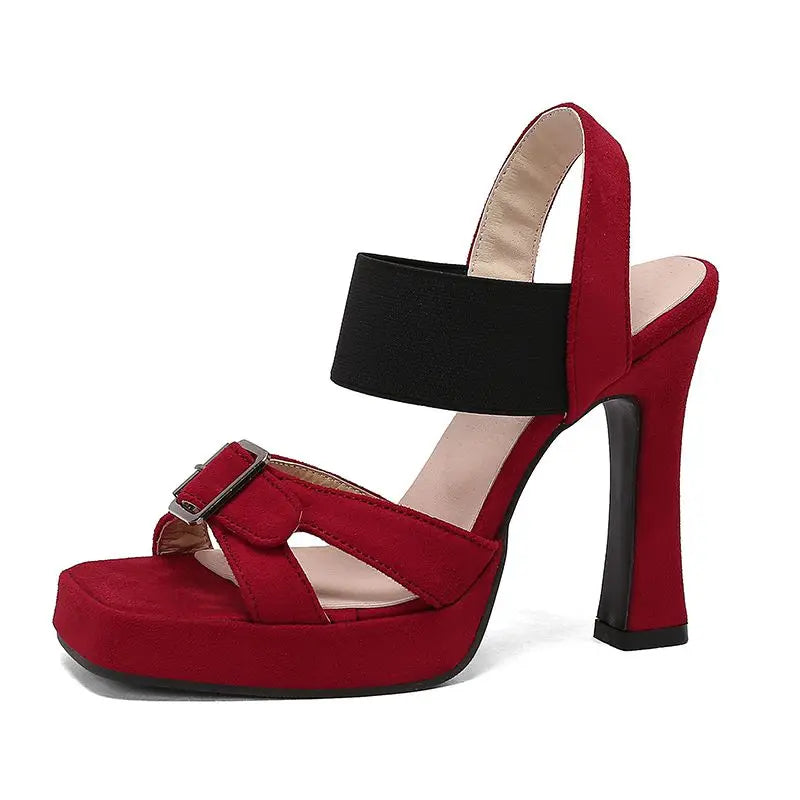 Sleeping Up The Street Pump Sandals