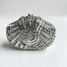 Mosaic Rhinestones Party Clutch Bag