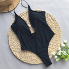 Deep Metal V-Neck Monokini