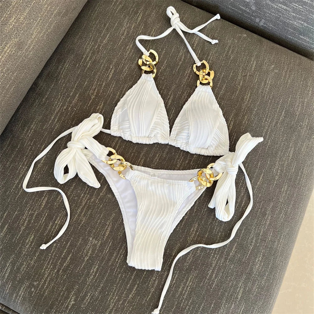 Chained Triangle String Bikini