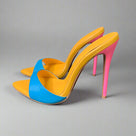 Cursive Hearts Pump Sandals