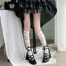 Famous Last Words Chunky Heels Shoes