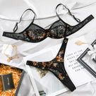 Hidden In Gold Lingerie