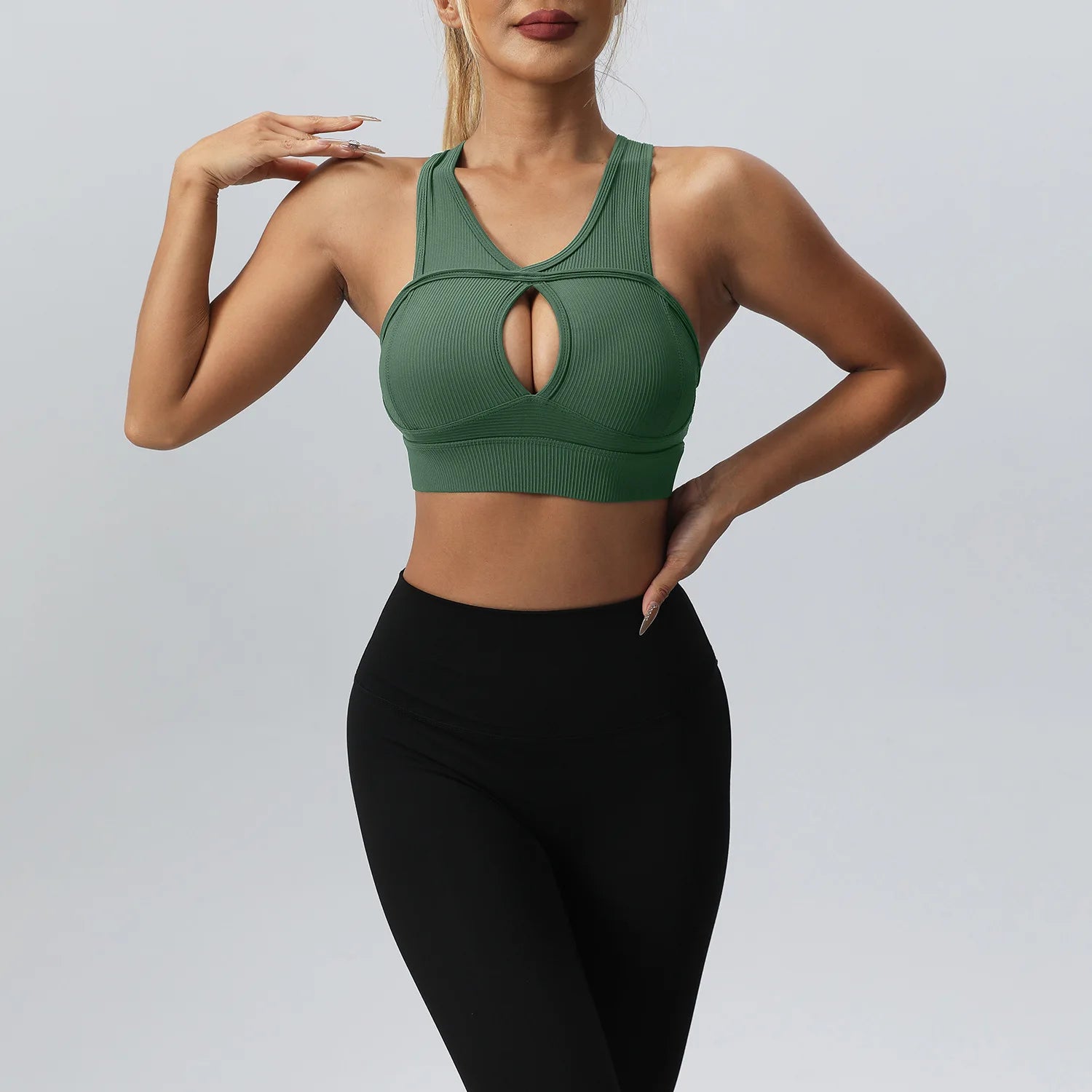 Steel And Silk Crop Top