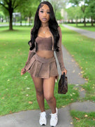 Paint The Sky Skirt Set