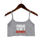 Casual Letter Print Crop Top