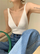 Rain On Old Letters Tank Top