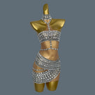 Fade Into Flame Mini Dress