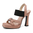 Sleeping in Blood City Chunky Heels