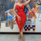 From The Top Midi Dress