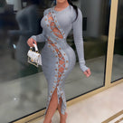 Just My Type Midi Dress