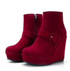 Soft Whispers Ankle Boots