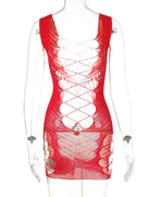 The Pretty Angel Mini Dress