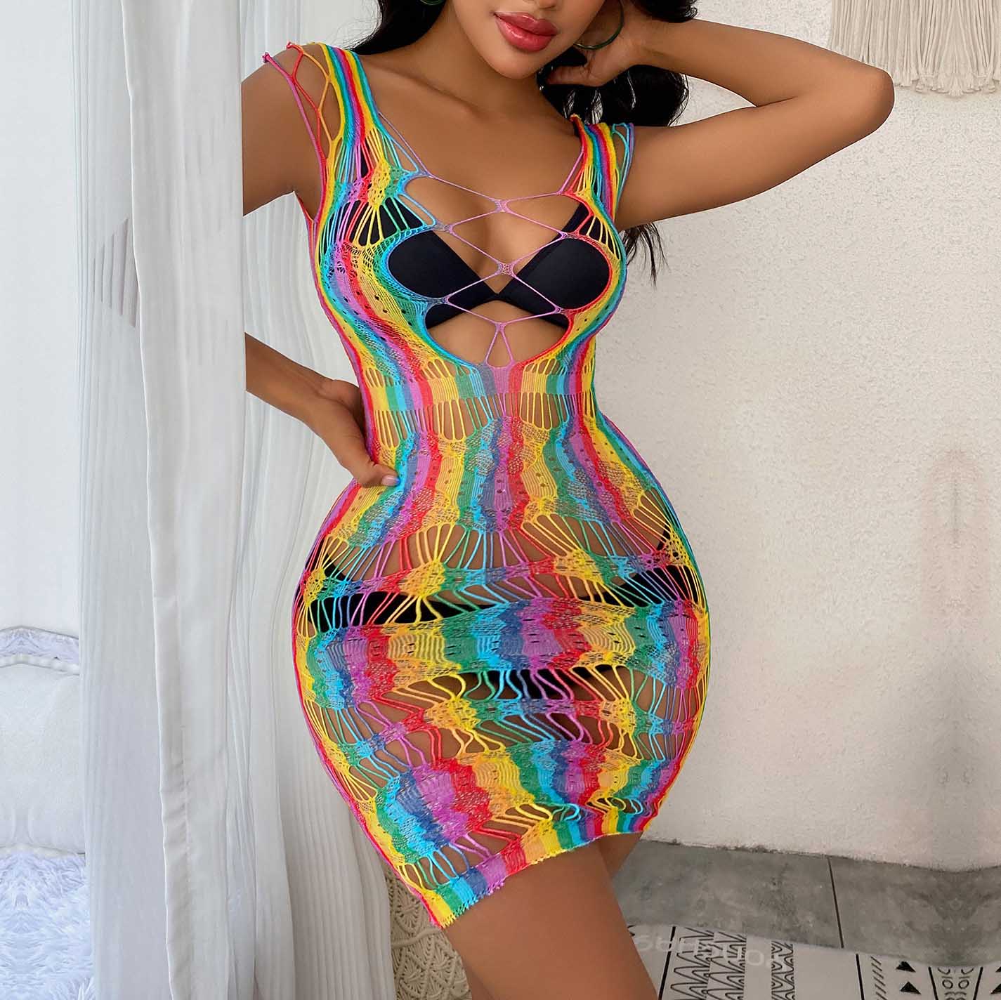 Cry Into Your Pillow Mini Dress